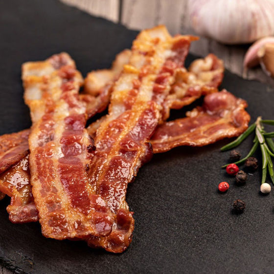 Dry Cured Smoked Streaky Bacon