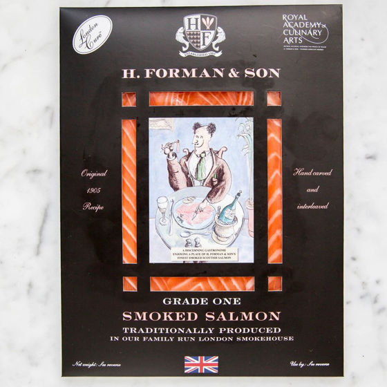 H Forman and Sons Hand Sliced London Cured Smoked Salmon