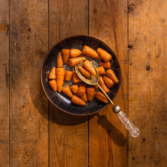 Chantenay Carrot with Orange & Honey Butter 