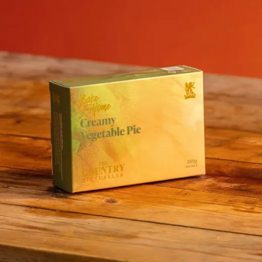 Individual Creamy Vegetable Pie