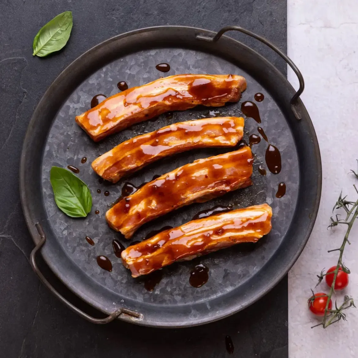 Picture of Meat Belly Pork Ribs in a Ketjap sauce - 490g